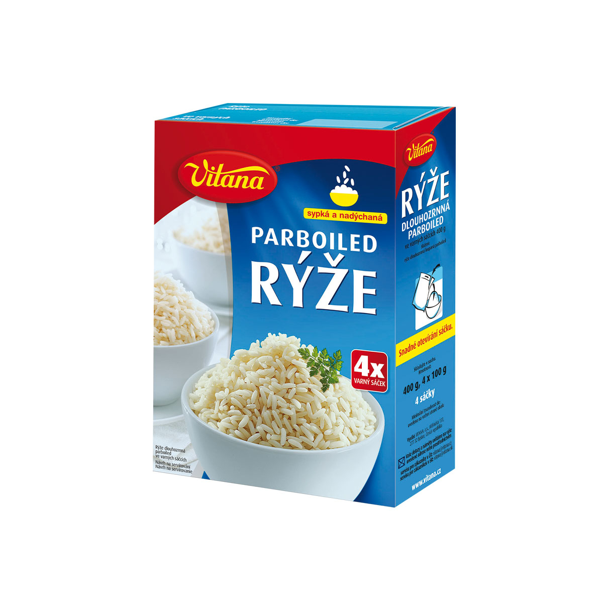 Rýže parboiled VS Vitana 400g